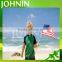 100% Polyester Cheering Use pp Pole Attached the US Hand Shaking Flag
