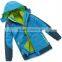 kid cheap hardshell jacket for camping and hiking