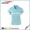 Woman sport polyester golf polo shirts wholesale