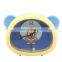 Hot Sale New arrival animal silicone clock with funny light hands