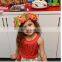 HAWAIIAN FANCY DRESS FLOWER LEI GARLAND HEADBAND HULA PARTY SET silk headband lei headband kauai headband