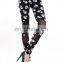 Latest fashion skull printed women good quality leggings