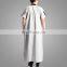 2016 Latest Design Men Gender Rolled Thobe Clothing Type Dubai Islamic Clothing Arabic Men Jubah Clothing