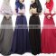 Elegant Abaya Jubbah Prayer Plus Size Malaysia Dubai Kaftan Long Maxi Dress For Women(Mu041402)