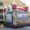 Christmas festival theme hot sale commercial inflatable,customized with best quality,changeable colors and themes