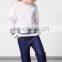 T-GP006 Fashion Lace Elegant Ninth Ethnic Style Girls Jeans Pants