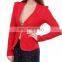 Beautiful Red Classic Fit Blazer for women