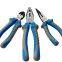 High Quality Germany Type Industrial Carbon Steel  Long Nose Pliers with Plastic Handle