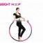custom100cm diameter amusement soft gymnastics hula hoop with 6/8 parts detachable 1.5KG