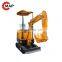 high quality Multi-function mini excavator with 0.025m3 digging bucket capacity for sale