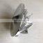 RHG8V 62.39/87.00mm 6+6 Blades Turbo Milling/Aluminum 2618/billet Compressor Wheel