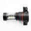 2x 80W H16 5202 CR EE LED 3200LM 6000K Super White Bright Fog DRL Lights Bulbs
