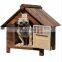 MOQ 200 pieces Luxury Outdoor Wooden Waterproof Large Pet Dog Big House Home Wood For Sale