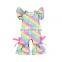 Toddler Cactus Flutter Sleeve Overalls Boho Bodysuit Summer Romper