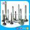 heavy truck spare parts chormed engine valves for hino 500 300 700 fs series