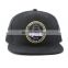 Custom made black embroidered patch boy snapback caps