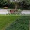 Environmental friendly shape park sit up bench
