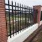 Luxury Design Outdoor Used Decorative Wrought Iron Fence With Powder Coating