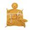 3-Piece Little Lion Gift Set Baby Comforter Blanket Rabbit Ear Teether Ring