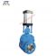 China High quality Pneumatic Ceramic Double Gate Valve for fly ash system in coal power station FRZ644TC