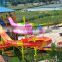 Long Durable 1m 0.8m Width Tube Slide water park With Best Aftersales