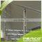 Morden Handrail Design Clear Glass Indoor ASTM Stair Stainless Steel Handrail