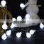 Outdoor Hot Sale Led Battery Operated Christmas String String Ball Holiday Decorative Fairy Lights