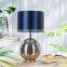 Top sale indoor table lamp household decoration round ball glass night lamp for bedside