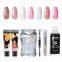 2021 newest Gel nail polish set poly gel for beauty salon nail gel uv professional nail art kit with gift box