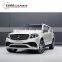 MB GLS CLASS X166 GLS450 GLS350 TO GLS63 body kit for X166 GLS450 GLS350 to GLS63 front bumper diffuser muffler tips