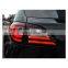 JDM Black Red Clear lens Dynamic Led Indicator Tuning Tail Lamp for RX350 HARIER 2009-2015