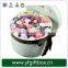 Wholesale Color Printing Cylindar Round Boxes For Flower Gift