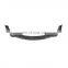 Accessories Parts Forged Matte Carbon Fiber Body Kit Front Lip Spoiler For Tesla Model 3
