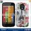 china supplier hybrid combo kickstand phone case for moto G2