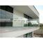 Decking glass balcony railing design with aluminum balcony stair mounted aluminum U channel