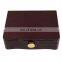 custom luxurious watch necklace ring jewelry wooden gift box packaging 23.5x18x7cm