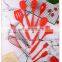 Hot Selling Stainless Steel Modern Quality  Luxury Eco Friendly Reusable Household Portable Unique Silicone Kitchen Utensils