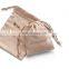 PandaSew  8*11cm custom luxury suede packaging jewelry pouch drawstring bag with custom logo