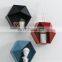 Hexagon Shape ABS Wall shelf Wall Mount Rack Bathroom Shelf Organizer