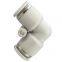 PV Series 2 way L Type Elbow Plastic Tube-to-tube Quick Connector Pneumatic Push In Fittings