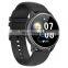 Multi Sport Smart Watch Lady Round Shape With Microphone Speaker Voice Assistant Fitness Band Smart Watch Bt Call