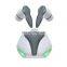 CR02 Ture Stereo Wireless Sports Waterproof Game Tws Earbuds Gaming Led Light Earphones