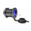 Power socket for car and RV power supply to USB car charger and electrical socket with LED light