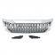 Chrome Front Grille Black Net 4x4 Pickup Accessories For Hilux Vigo 2012-2014