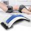 Adjustable back relief pain massage device stretcher set blue orthopedic lumbar back stretcher