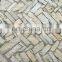 hot sale cheap natural rusty stacked stone wall cladding