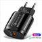 2022 Cheaper QC3.0 2A fast charge USB port wall charger phone USB adapter for iPhone for Xiaomi