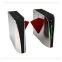 Crowd control flap gate security turnstile/ automatic flap barrier turnstile/flap barrier gate