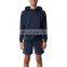 Plain Blank Custom 2 Pieces Men Short Sleeve Tracksuit Fashion Summer Short Set Tracksuit For Men