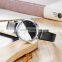 SHENGKE Elegant Ladies Watch Two-tone Dial Soft Leather Band Japan Quartz Movement Watches K8014L